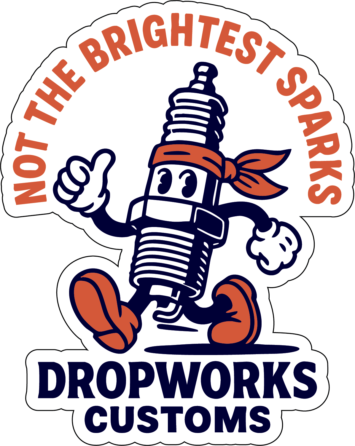 Bright sparks sticker