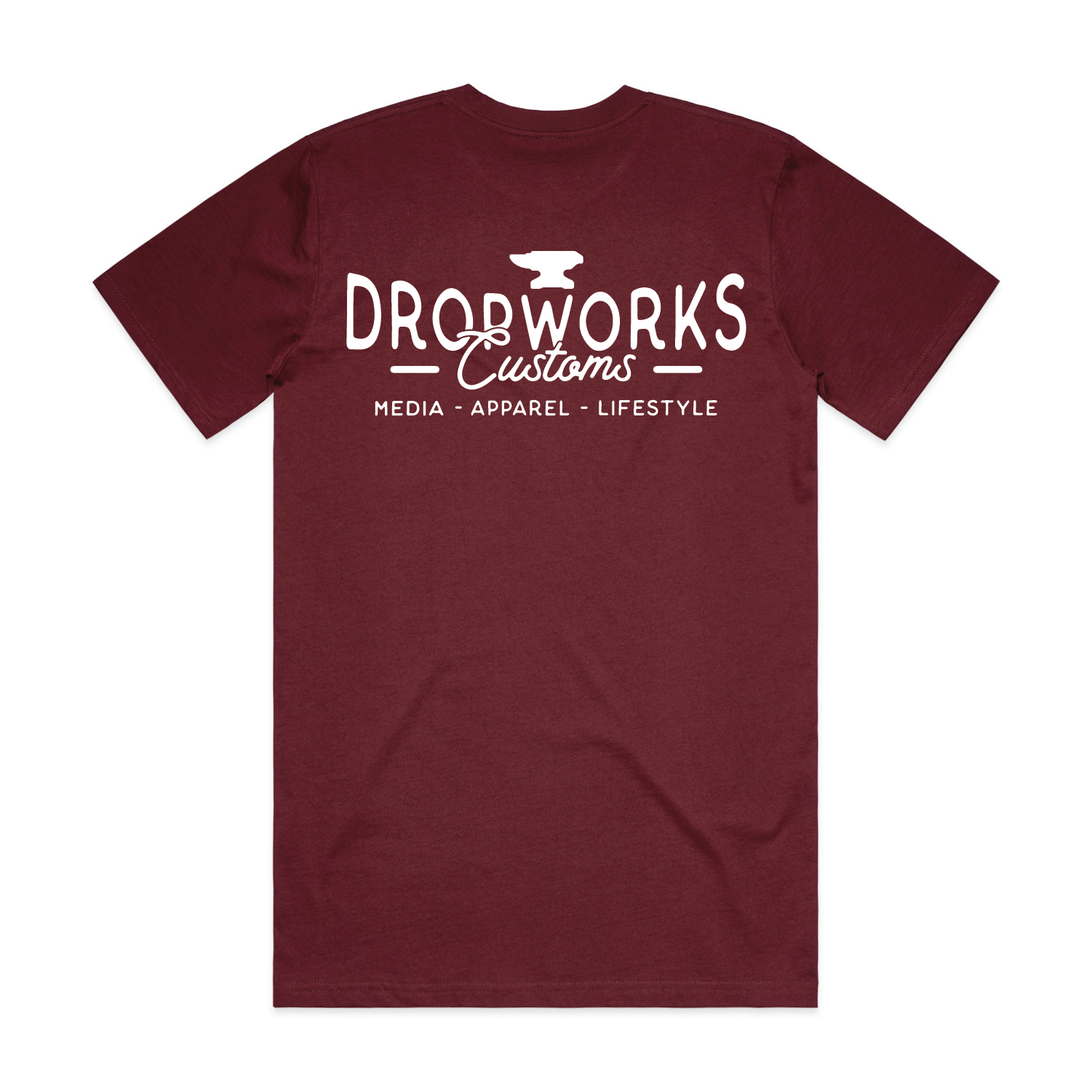 Anvil tee - Burgundy