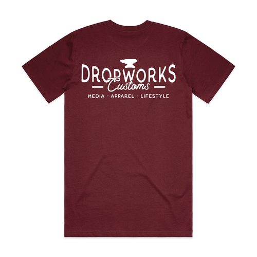 Anvil tee - Burgundy