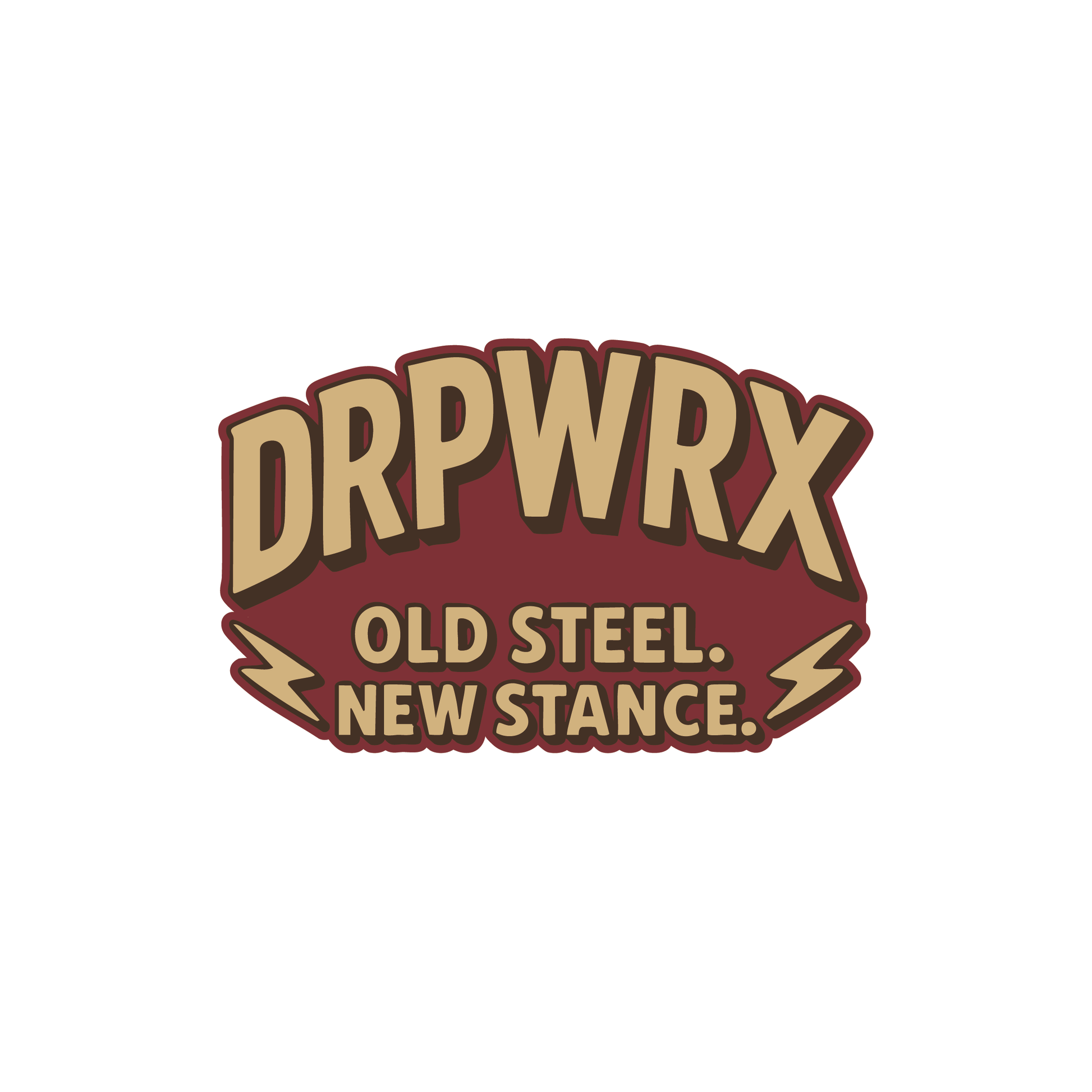 Old steel sticker