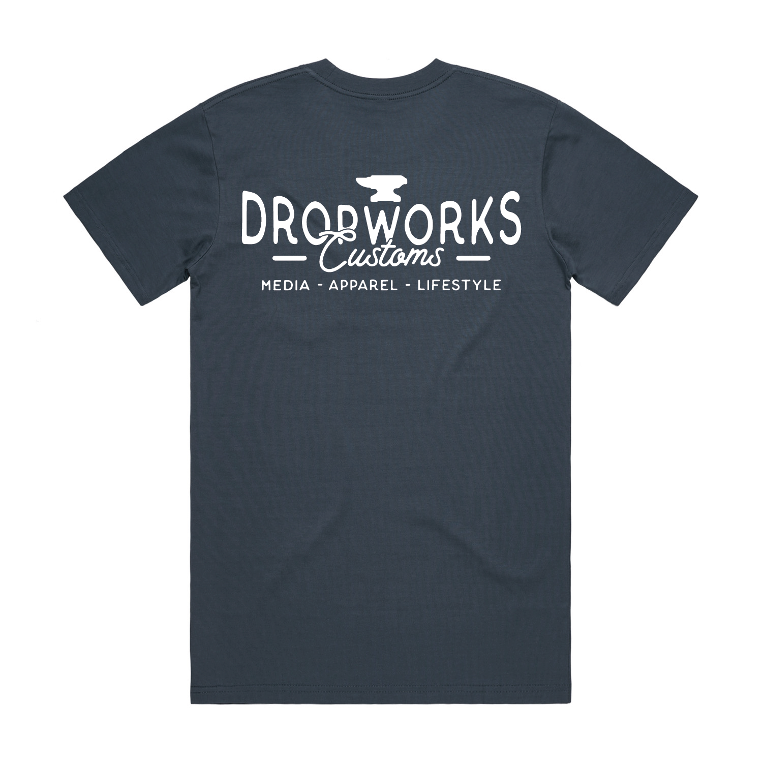 Anvil tee - Petrol Blue