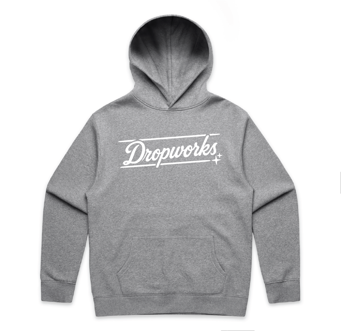 Hotrod Hoodie - Heather Grey